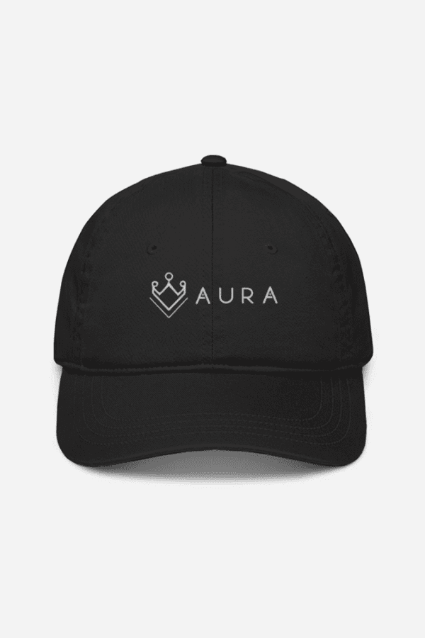 Elevate Your Vibe – The AURA Signature Embroidered Cap - Image 6