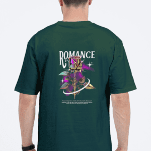 Romance Unisex Oversized Classic T-Shirt – A Bold Expression of Love & Art