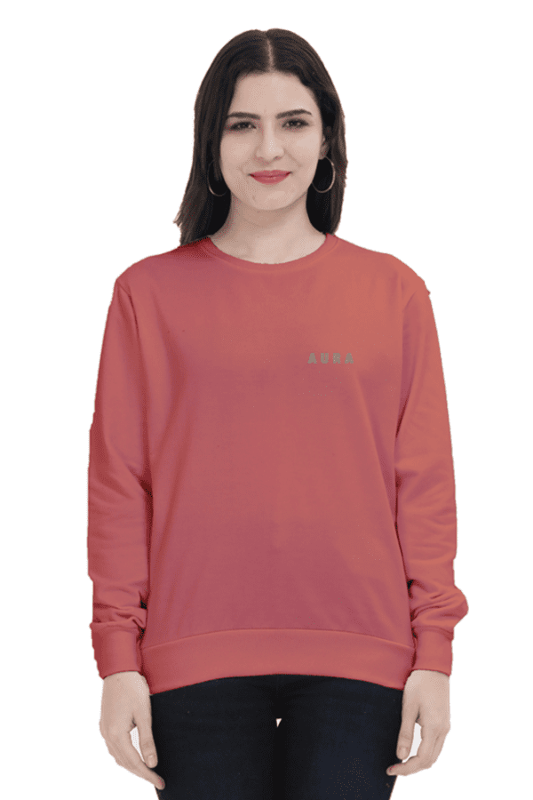 AURA Embroidered Sweatshirt – Where Comfort Meets Class - Image 6