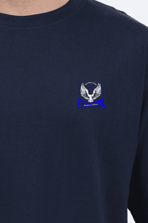 Freedom Wings Oversized Unisex T-Shirt – Aesthetic & Premium Streetwear - Image 13