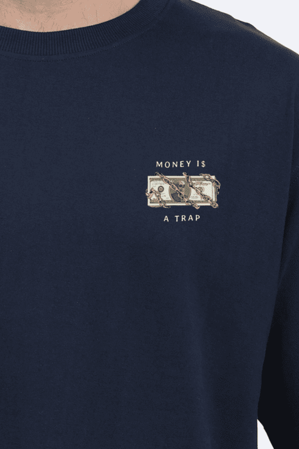 Power of Money Oversized T-Shirt – Bold, Unique & Unisex Streetwear - Image 10