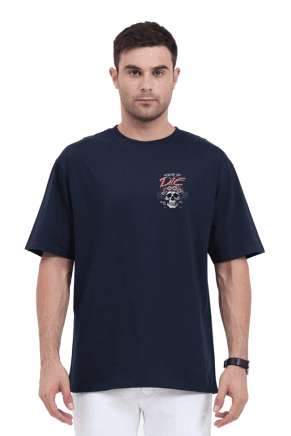Never Say Die Oversized T-Shirt – Embrace the Euphoria of Fearless Living - Image 29
