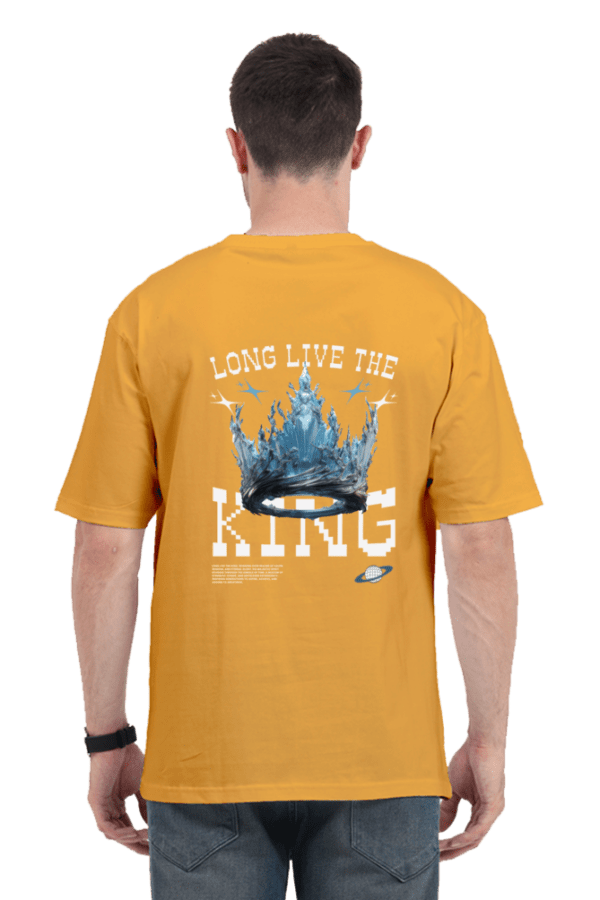 Long Live the King Unisex Oversized Classic T-Shirt – Royalty Meets Streetwear - Image 7