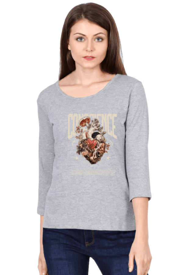 Wear Your Heart – Conscience Heart Long Sleeve Tee - Image 3