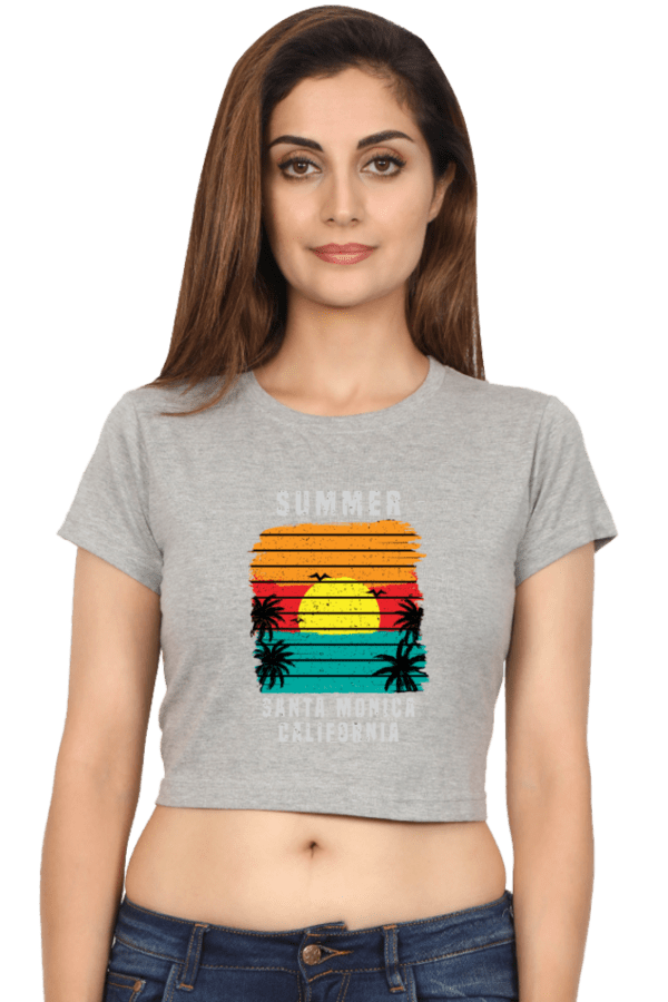 Summer Crop Top – Breathable Cotton Comfort for Effortless Style Aura - Image 7