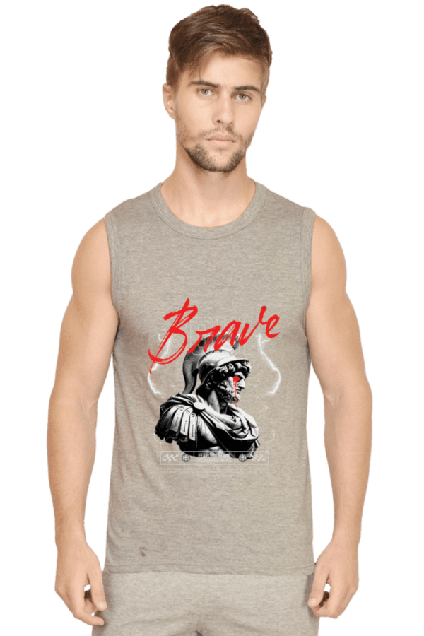 Braveheart Sleeveless Tee – Bold, Fearless & Stylish - Image 2