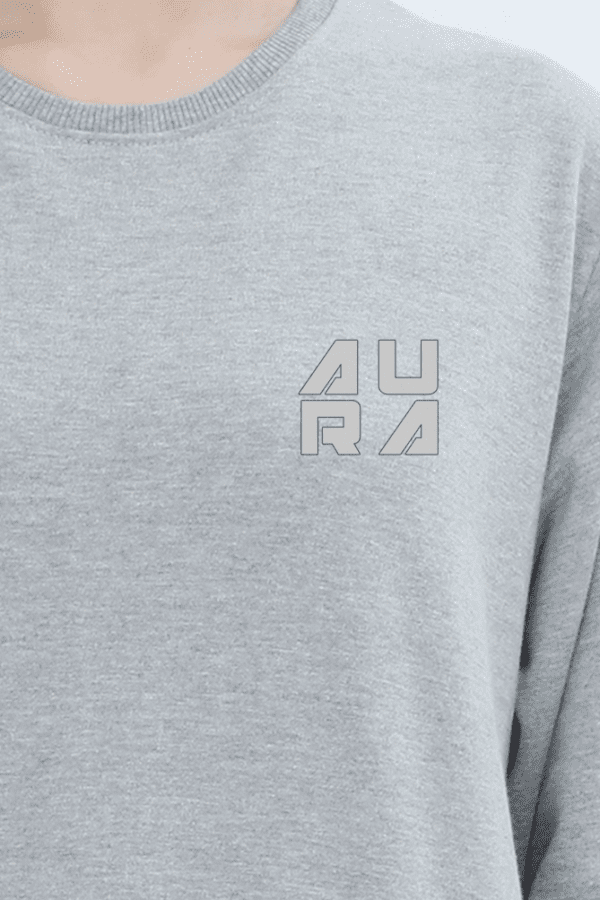 AU RA Embroidered Sweatshirt – Elevate Your Everyday Aura - Image 17