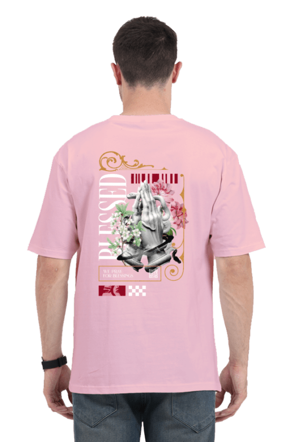 "Blessed Harmony" Oversized T-Shirt – Elevate Your Style with Grace - Image 13