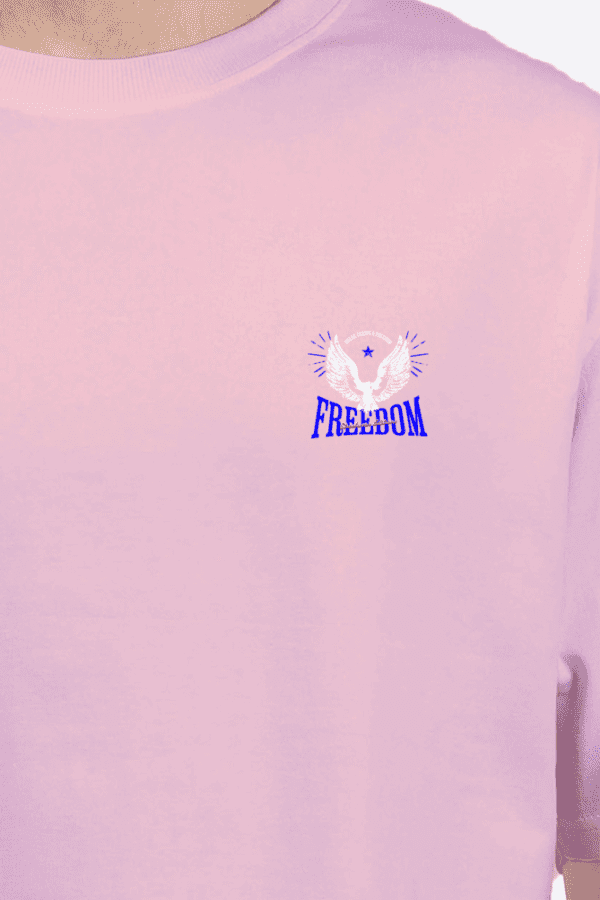 Freedom Wings Oversized Unisex T-Shirt – Aesthetic & Premium Streetwear - Image 12