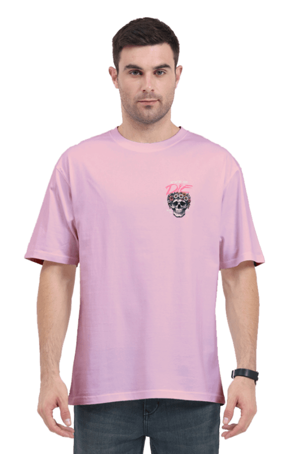 Never Say Die Oversized T-Shirt – Embrace the Euphoria of Fearless Living - Image 22