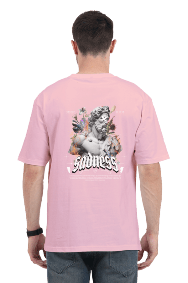 Sadness Unisex Oversized Classic T-Shirt – Aesthetic Expression of Emotions - Image 2