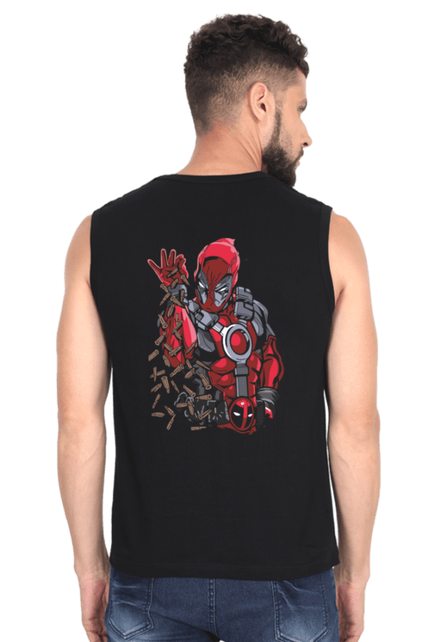 Mercenary Mode Sleeveless Tee – Unleash Your Inner Anti-Hero