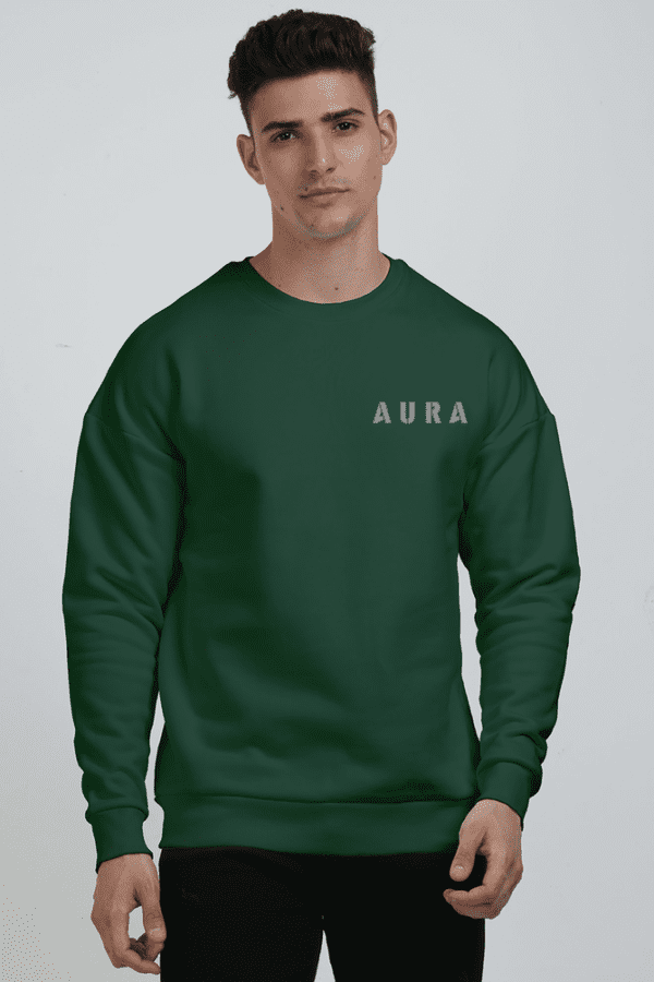 AURA SIGNATURE OVERSIZED SWEATSHIRT – ELEVATE YOUR STREET STYLE - Image 8