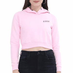 AURA EMBROIDERED CROPPED HOODIE – STREETWEAR REDEFINED