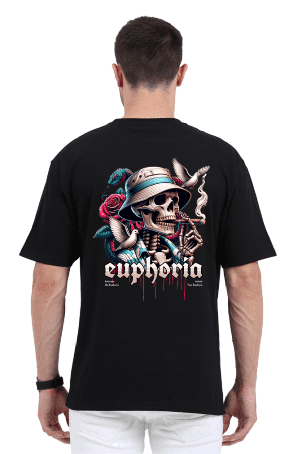Never Say Die Oversized T-Shirt – Embrace the Euphoria of Fearless Living - Image 14