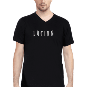LUCIAN Print - V-Neck T-Shirt | Premium Cotton | Stylish & Comfortable