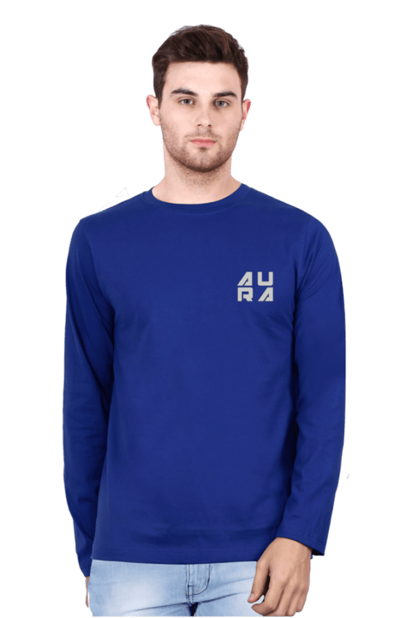 The Signature Aura Full Sleeve Tee – Elevate Your Style Effortlessly - Image 3