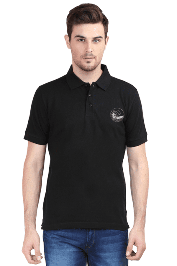 Surf Rider Embroidered Polo – Ride the Waves in Style - Image 20