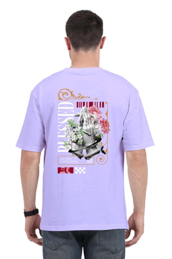 "Blessed Harmony" Oversized T-Shirt – Elevate Your Style with Grace - Image 10