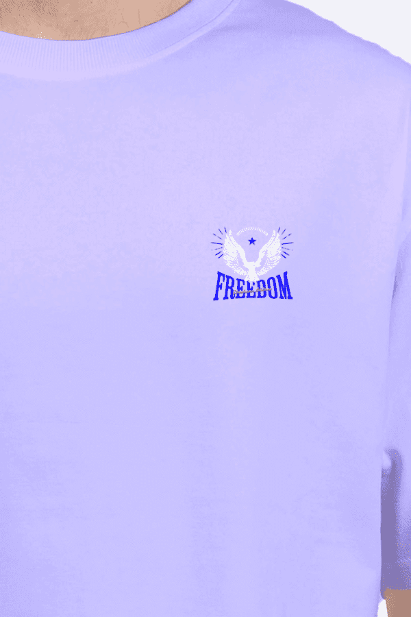 Freedom Wings Oversized Unisex T-Shirt – Aesthetic & Premium Streetwear - Image 10