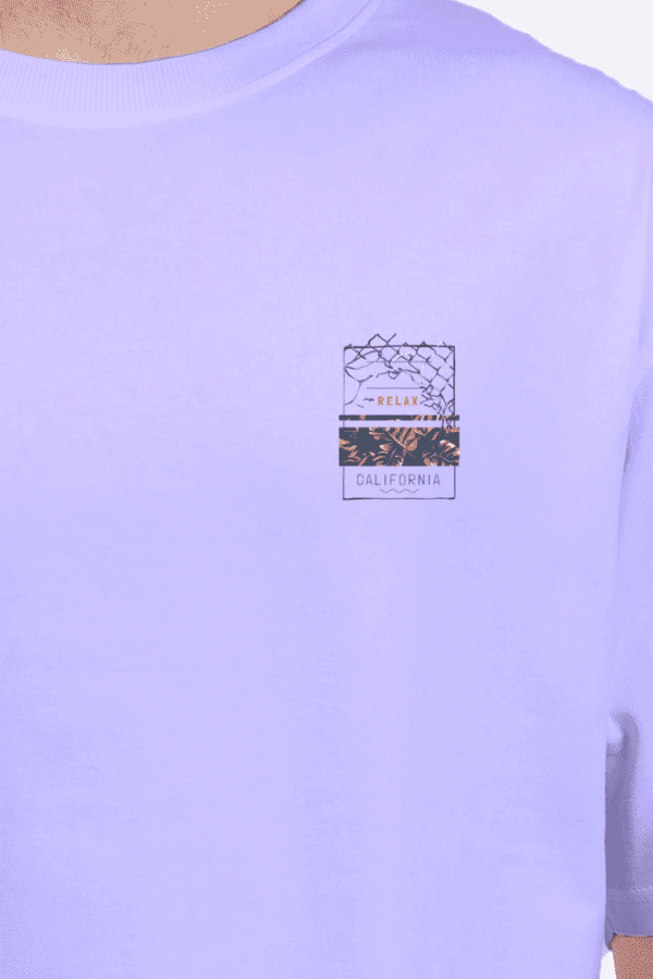Relax California Oversized T-Shirt – Conflama World Floral Aesthetic - Image 10
