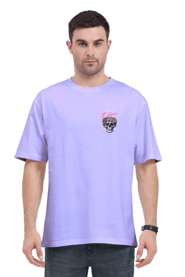 Never Say Die Oversized T-Shirt – Embrace the Euphoria of Fearless Living - Image 24