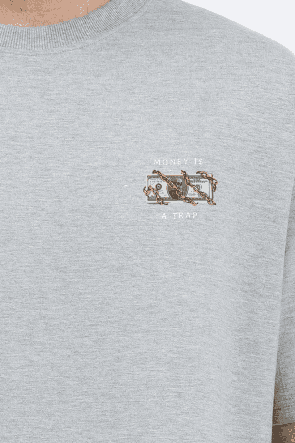 Power of Money Oversized T-Shirt – Bold, Unique & Unisex Streetwear - Image 9