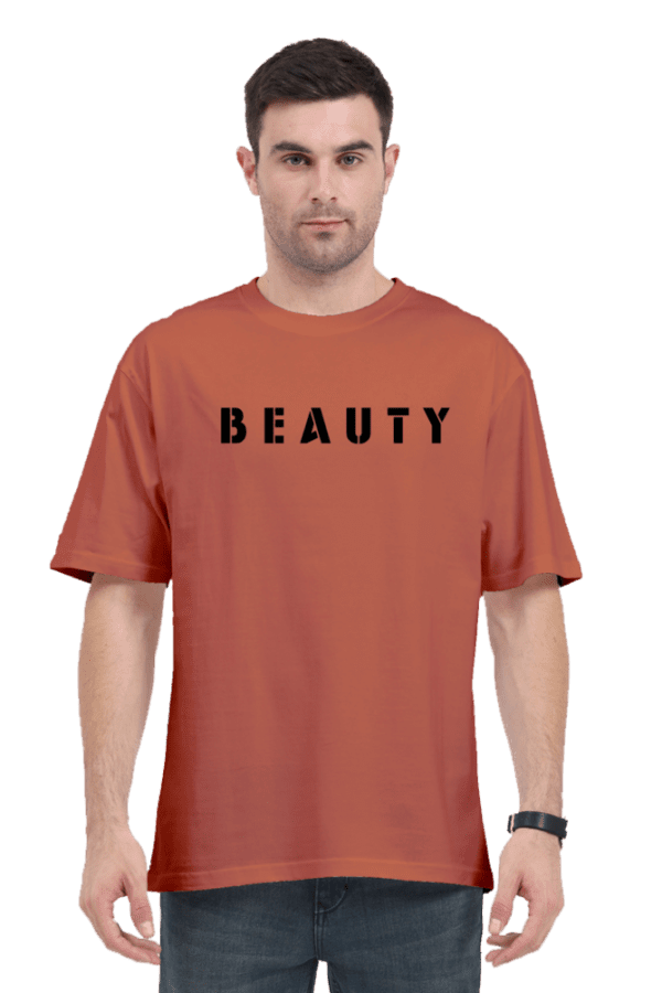 Beauty Unisex Oversized Classic T-Shirt – Art Meets Fashion - Image 2