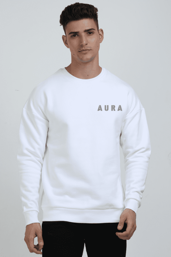 AURA SIGNATURE OVERSIZED SWEATSHIRT – ELEVATE YOUR STREET STYLE