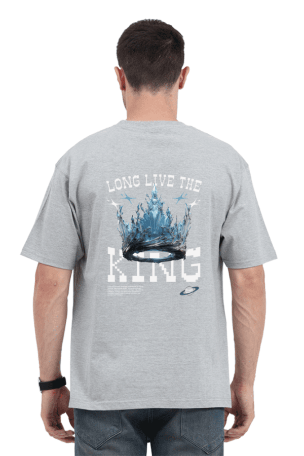 Long Live the King Unisex Oversized Classic T-Shirt – Royalty Meets Streetwear - Image 13
