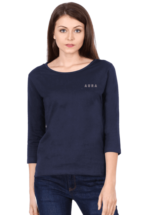 AURA EMBROIDERED LONG SLEEVE – TIMELESS ELEGANCE, EVERYDAY COMFORT - Image 4