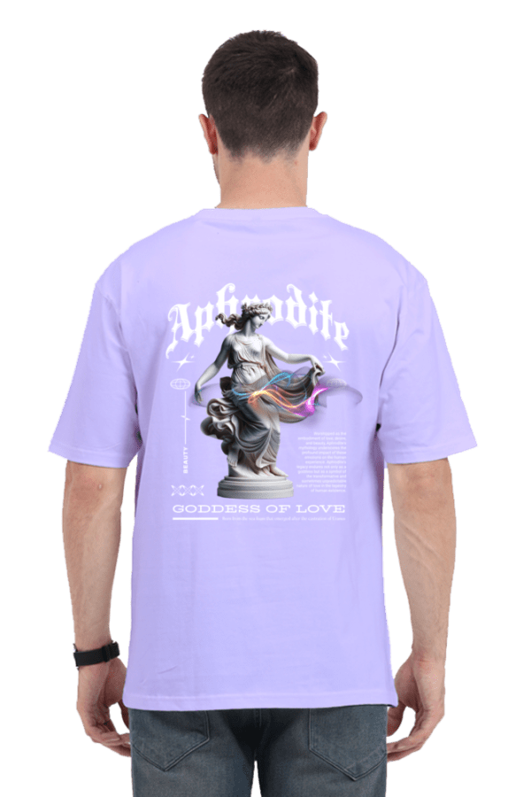 Believe in Heaven Unisex Oversized T-Shirt – Goddess of Love Edition - Image 2