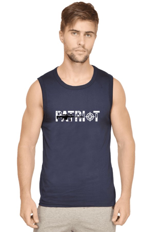 Patriot Power Sleeveless Tee – Bold, Fearless, and Unstoppable