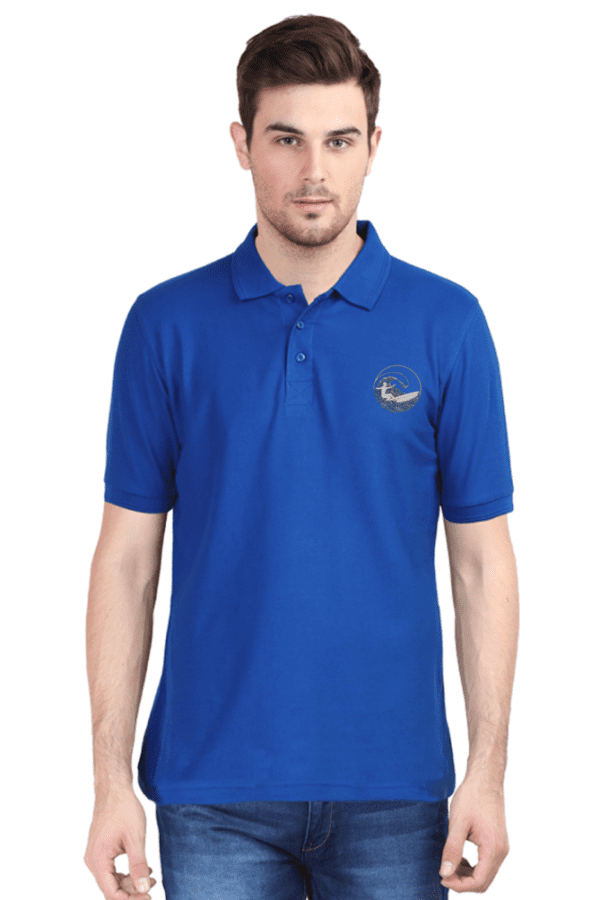 Surf Rider Embroidered Polo – Ride the Waves in Style - Image 14