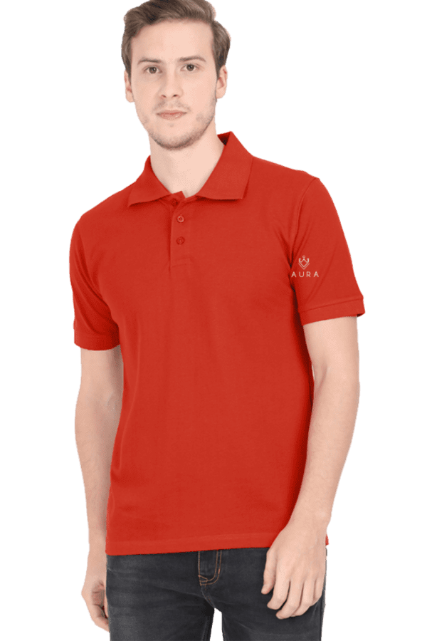 Aura Signature Unisex Polo – Premium & Classy Cotton Polo Shirt - Image 4