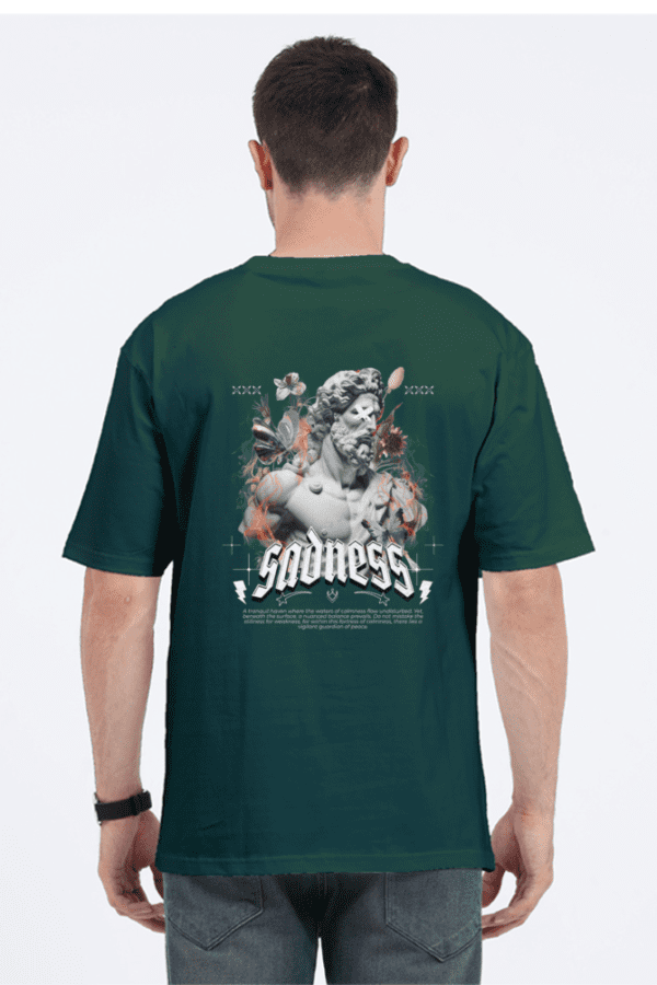 Sadness Unisex Oversized Classic T-Shirt – Aesthetic Expression of Emotions - Image 11