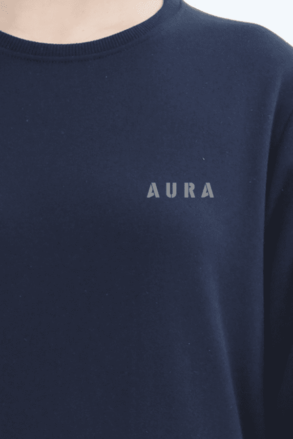 AURA Embroidered Sweatshirt – Where Comfort Meets Class - Image 19