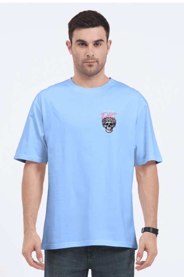 Never Say Die Oversized T-Shirt – Embrace the Euphoria of Fearless Living - Image 23