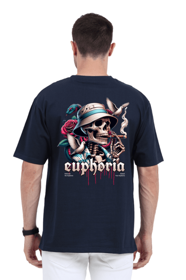Never Say Die Oversized T-Shirt – Embrace the Euphoria of Fearless Living - Image 13
