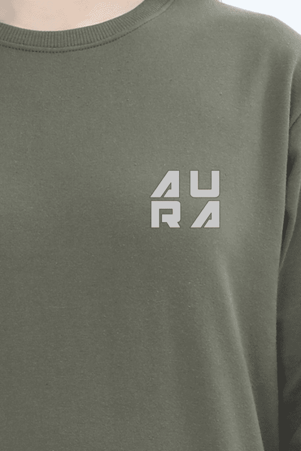 AU RA Embroidered Sweatshirt – Elevate Your Everyday Aura - Image 13