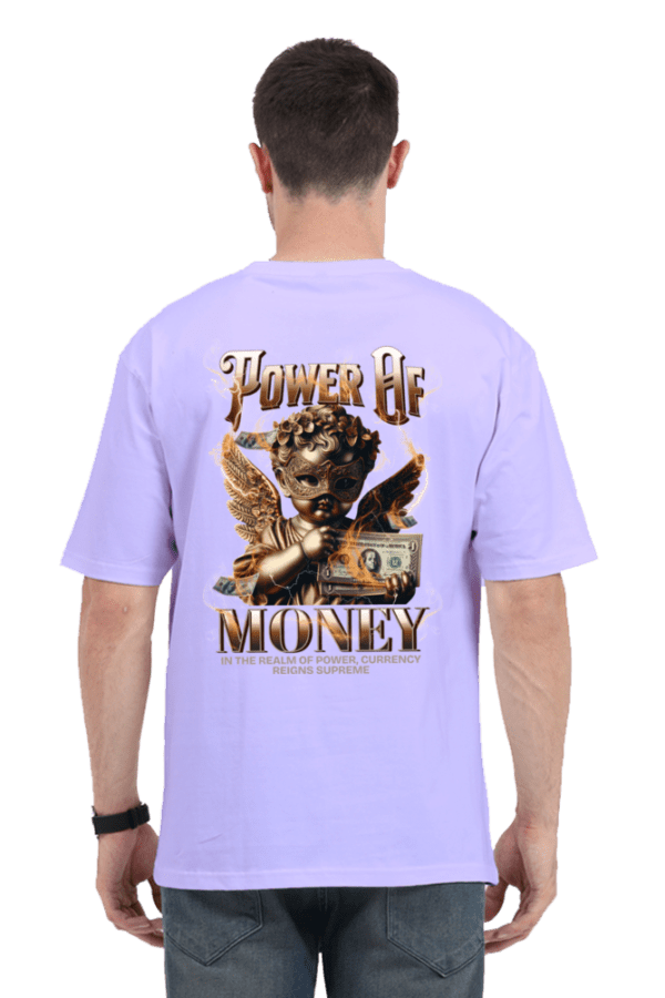 Power of Money Oversized T-Shirt – Bold, Unique & Unisex Streetwear - Image 2