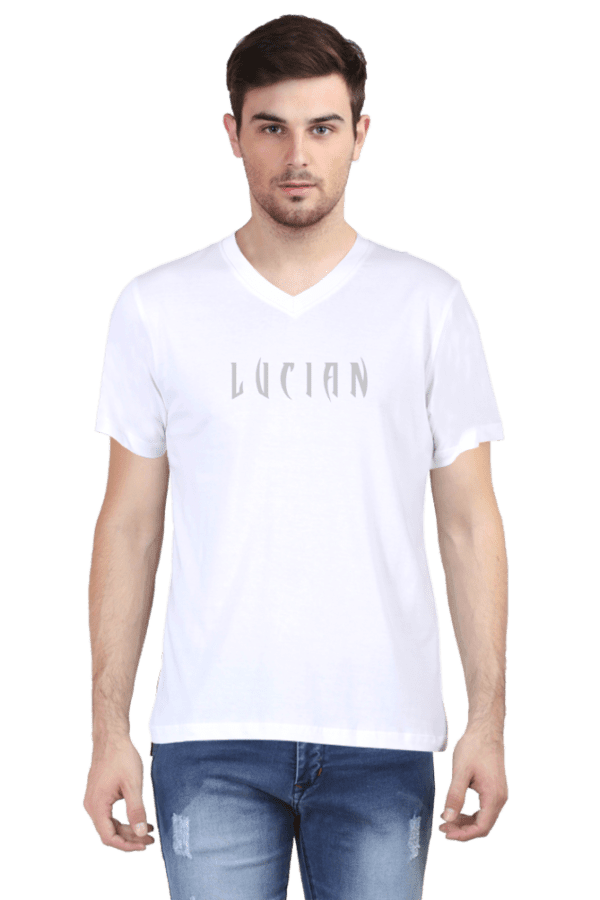 LUCIAN Print - V-Neck T-Shirt | Premium Cotton | Stylish & Comfortable - Image 6