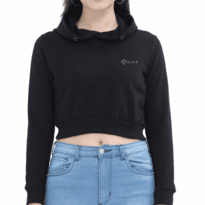 AURA CROPPED HOODIE – ELEVATE YOUR STREET STYLE
