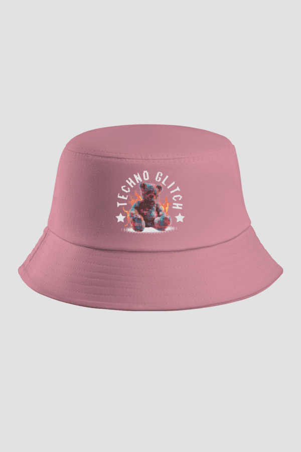 Techno Glitch Bucket Hat – Where Digital Chaos Meets Style - Image 2
