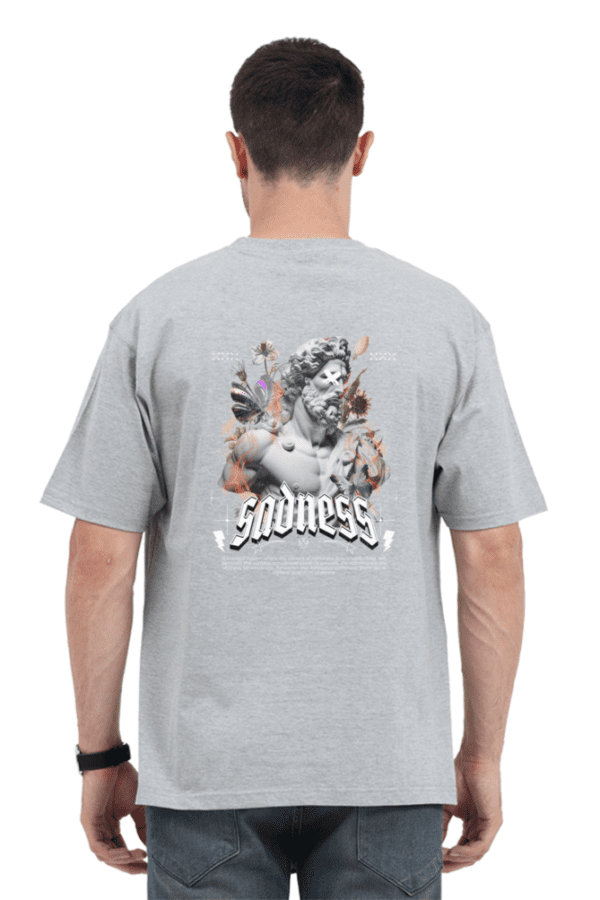 Sadness Unisex Oversized Classic T-Shirt – Aesthetic Expression of Emotions - Image 12