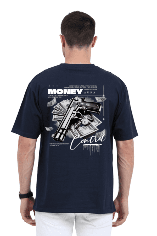 Money Control Oversized Unisex T-Shirt – Bold & Premium Streetwear - Image 5