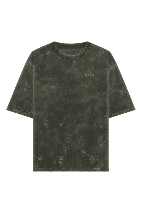 Aura Acid-Washed Oversized Unisex T-Shirt – Timeless, Minimal & Premium - Image 2