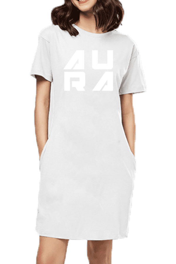 AU RA Luxe T-Shirt Dress – The Ultimate Blend of Style & Comfort - Image 6