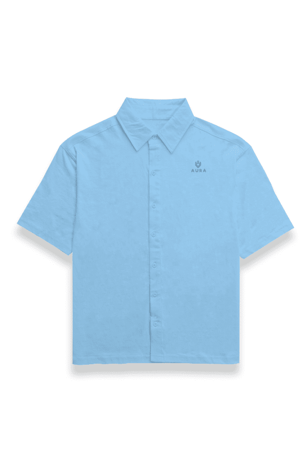 AURA SIGNATURE OVERSIZED SHIRT – CLASS IN EVERY STITCH - Image 2