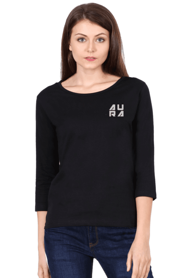 AURA EMBROIDERED LONG SLEEVE – MINIMAL, BOLD, UNMATCHED
